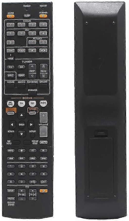 Replacement Remote Control Suitable for Certain Yamaha Receivers - Ssxjv