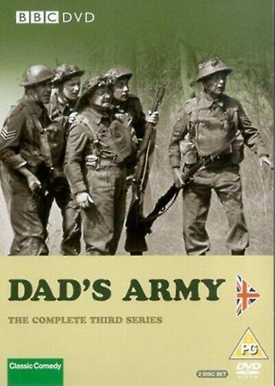 Dads Army Series 3 DVD (2005) Arthur Lowe cert PG 2 discs - Region 2