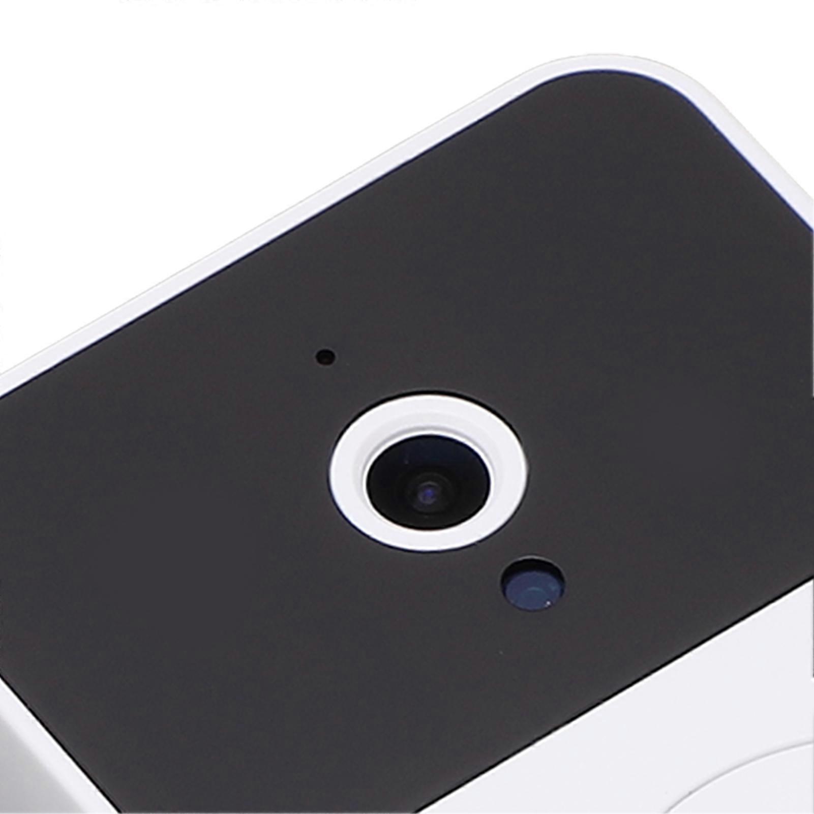 Wireless Doorbell with Camera, Infrared Night Vision, Video Calling, Voice Fonts, 2.4GHz Wi-Fi, for Home and Office