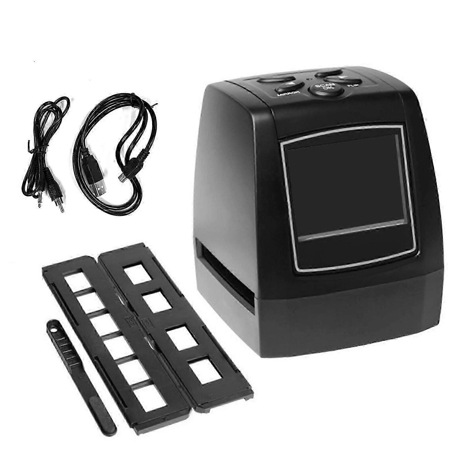 Abs 35mm & 135mm Negative Film Scanner Slide Film Converter For Home Photo Organization Professional Archive Management