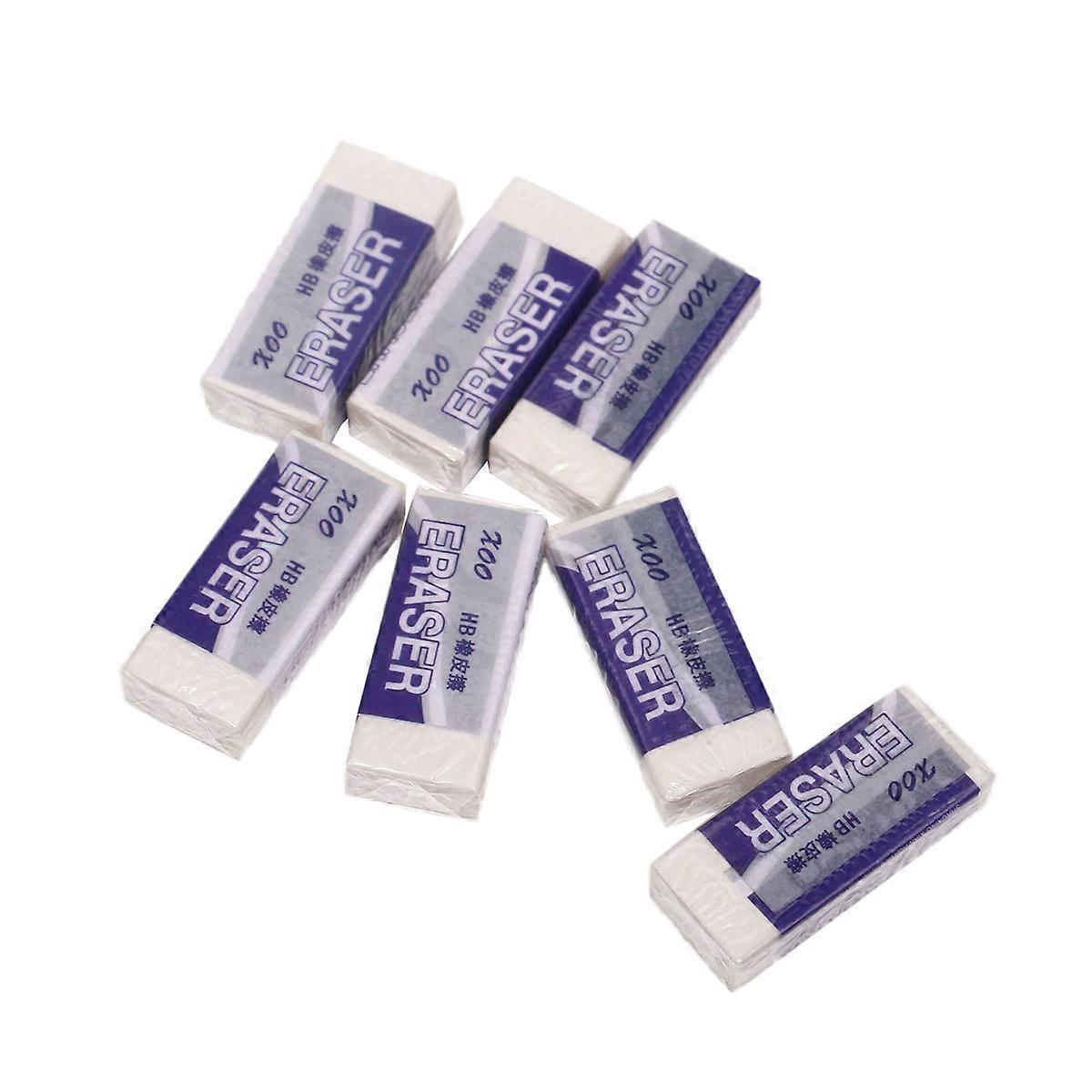 Back To School Pencil Erasers Bulk Multi .3x1.8x0.7cm Clean Wipe 20Pcs