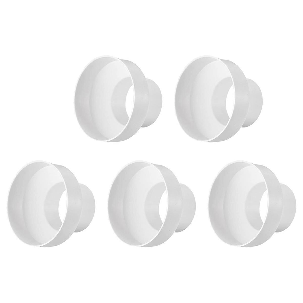 Ventilation Pipe Reducer Adapter Pipe Air Duct Adapter Pipe Connector for Inline Ventilation System