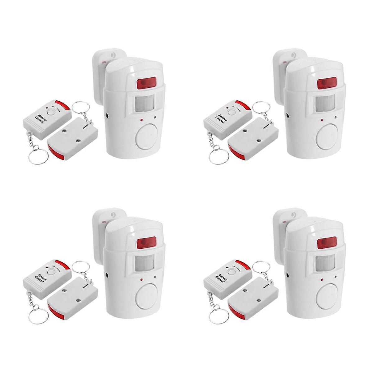 Infrared Motion Alarm with 2 Remote Control,Suitable for Home/Garages