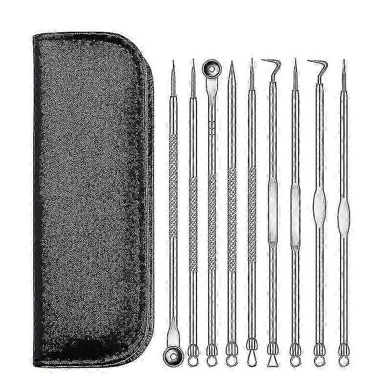 9 In 1 Blackhead Remover Tool Kit, Blackhead Comedone Extractor Tool, Tool Kit