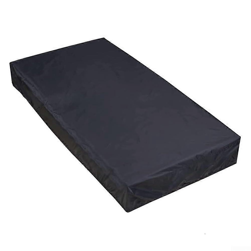 Waterproof treadmill cover designed for walking pads, effective dust and water resistance (420D Black).