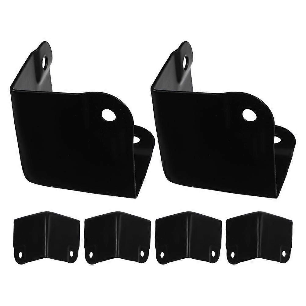 6pcs Metal Corner Protectors for Boxes Durable Collision Guards for Luggage & Cases, Easy to Install, Stylish Safety Covers