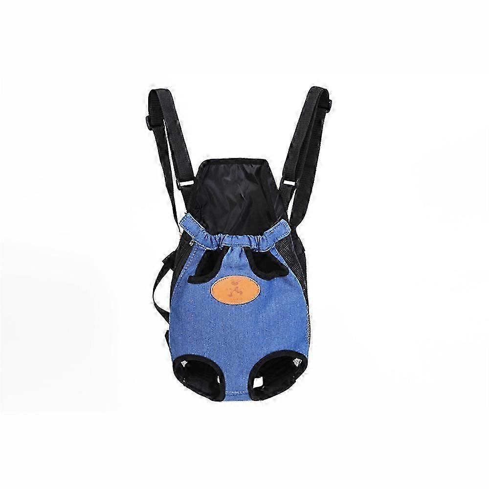 Pet Front Dog Carrier Backpacks, Adjustable Hands Free Dog Backpack Carrier For Medium Large Dogs