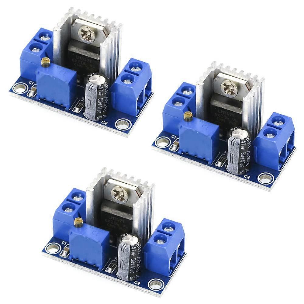 LM317 DC-DC Adjustable Step-Down Voltage Regulator Module Pack Of 3