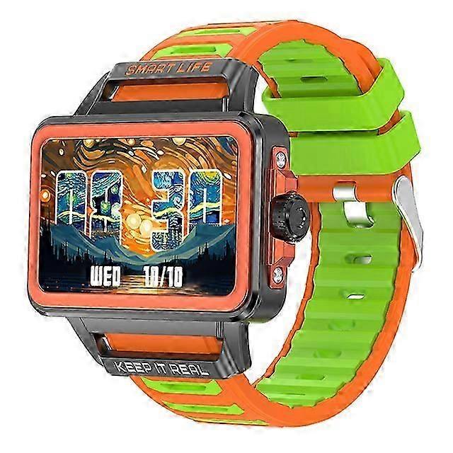 Smartwatch für Erwachsene S666 Herzfrequenzmesser Wasserdichtes Armband Sport Smartwatch für IOS Android