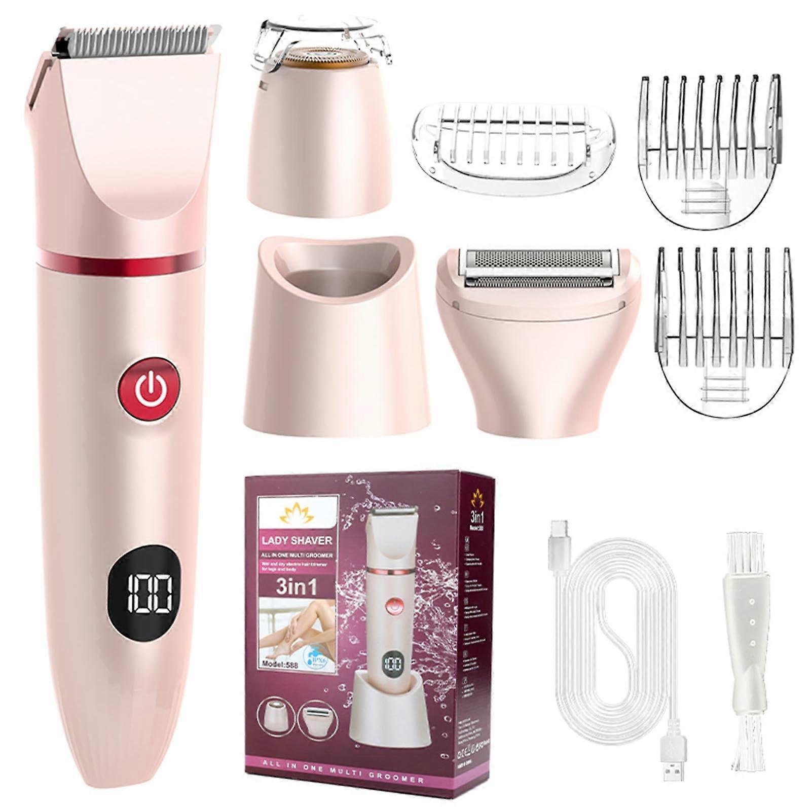 Efficient Hair Removal Device Washable Hair Remover ABS Texture With Digital Display For Convenient Care Suitable