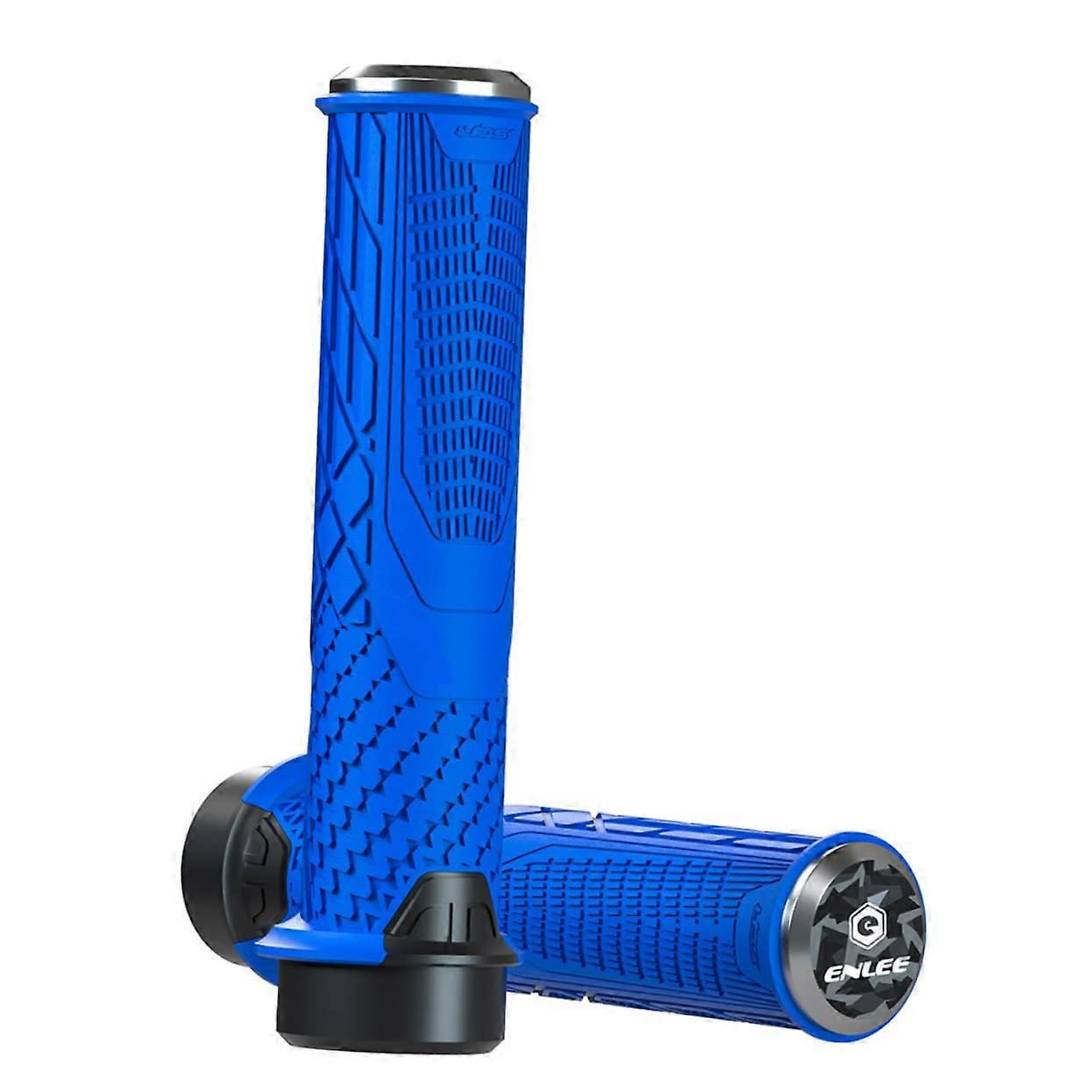 Super Soft Bike Grips with Non-Slip Texture, Shock Absorbing Handlebar Grips for Mountain Bikes, Durable and Easy to Install