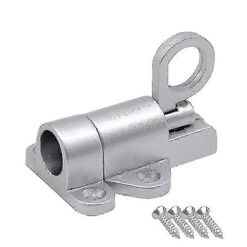 Door Latch Sprung Attic Loft Ceiling Hatch Lock Catch Tool Aluminium Alloy