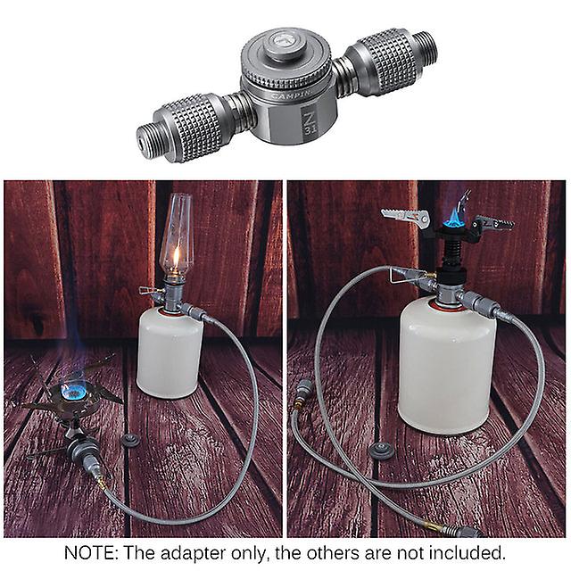 Gas Stove Adapter Gas Saver Plus With Butane Adapter Gas Adapter Camping Stove Refill Adapter Camping Cookware Equipment