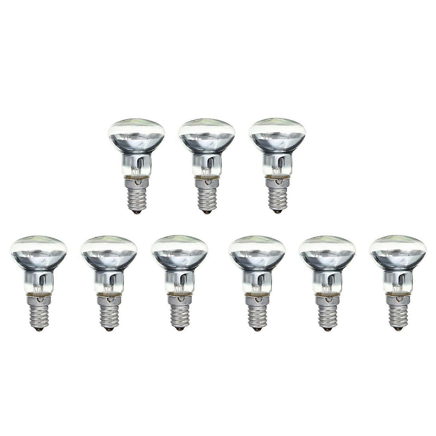Lava Lamp E14 R39 30W Screw-In Spotlight Clear Bulb For Lava Lamps 9 Pieces