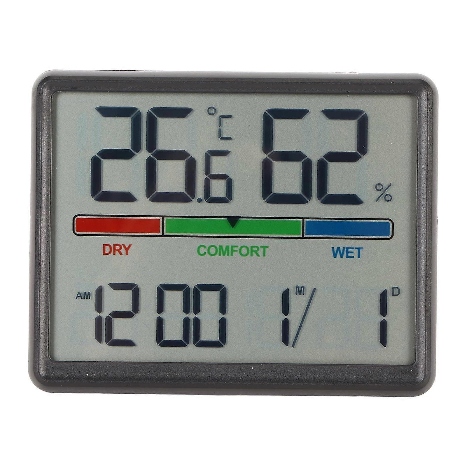 2025 Latest Model  Digital Alarm Clock with Temperature and Humidity Display