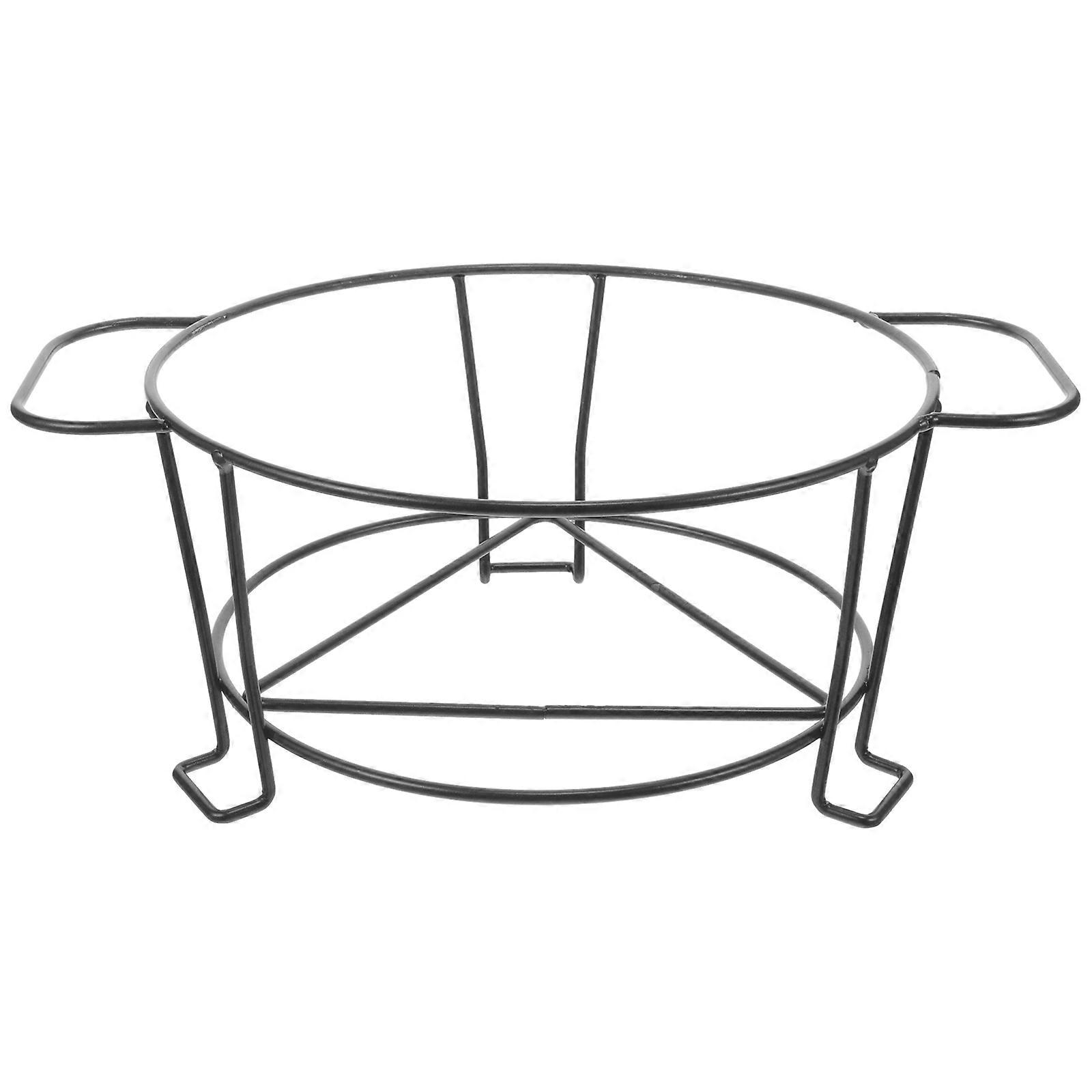 Wear-Resistant Burner Holder Metal Stove Stand for Storage Use with Multi-Function