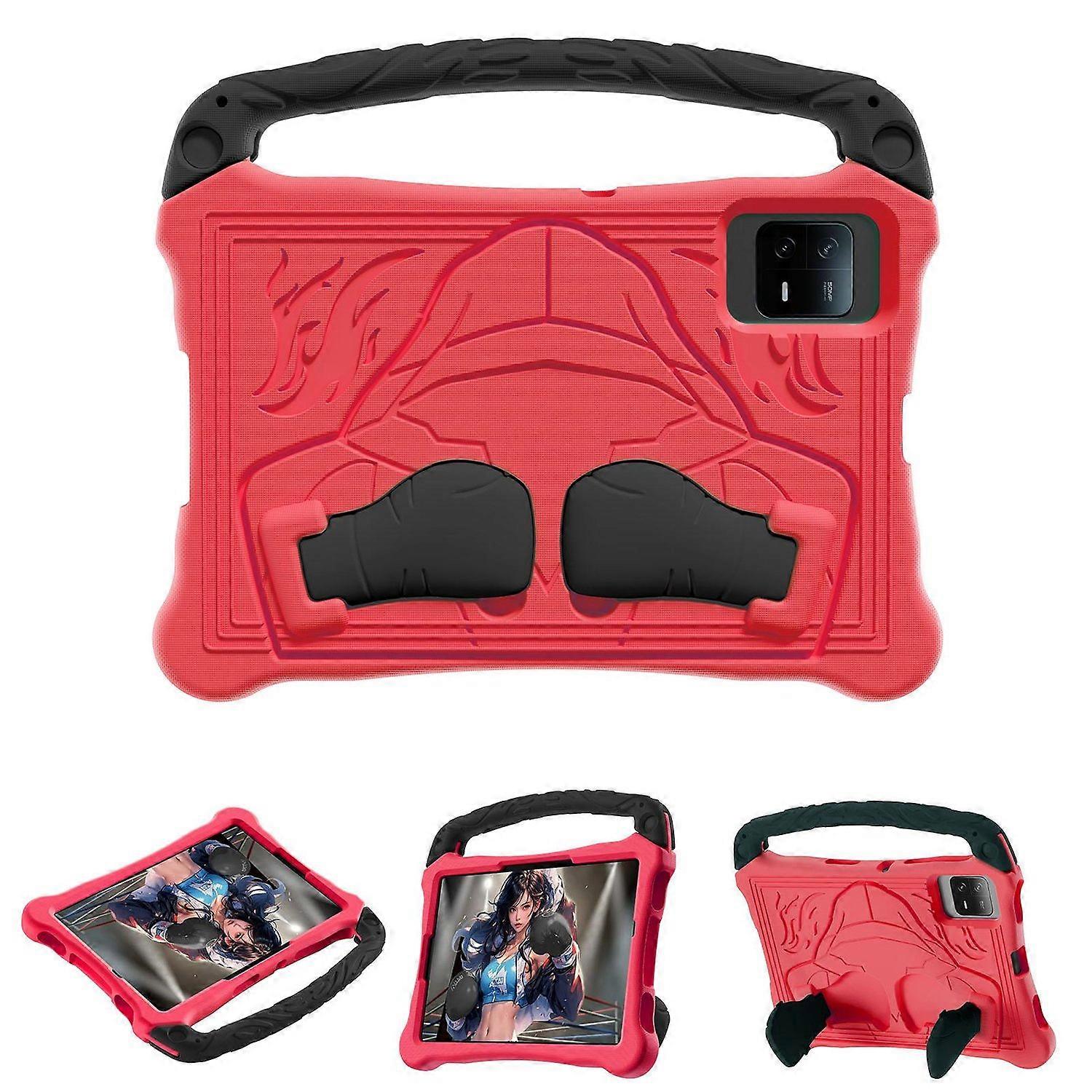 Boxing EVA Tablet Case For Xiaomi Pad 5 / 5 Pro - Red Black