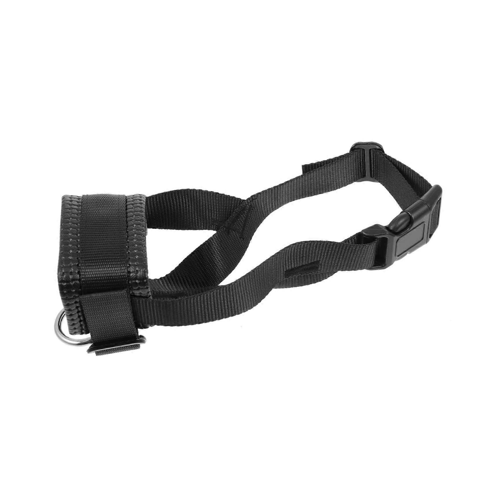 Adjustable Bite Dog Muzzle Practical Mouth Guard for Breathable Nylon Material Stop Eating for