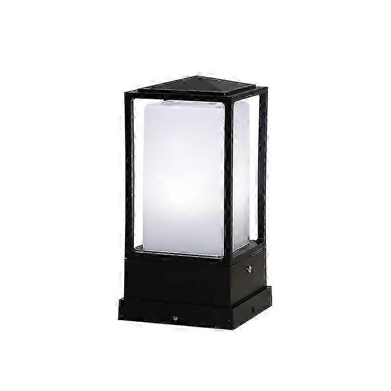 Square LED Column Lamp Waterproof Modern Decking Patio Fence Light 1pc