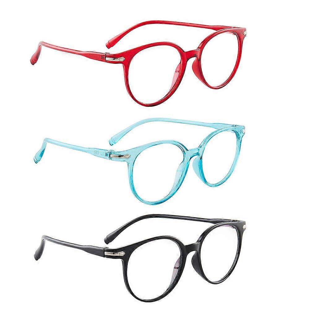 PC Material Computer Glasses Blue Light Blocking For Watching .3x4.9cm Eye Protection 3Pcs