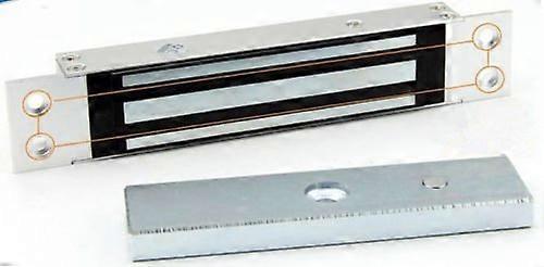 Concealed Mount Magnetic Lock 280kg 12V for Single Door Invisible Installation, Heavy-Duty Design, Easy Setup