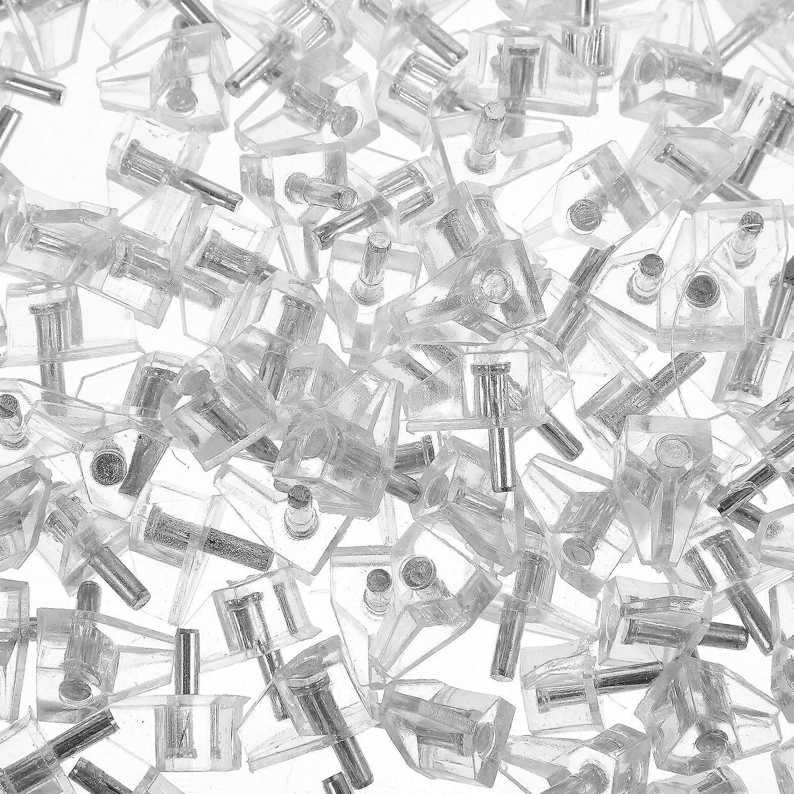 Here's a well structured product description for your **100pcs Transparent Cabinet Shelf Support Pegs**:
### **100pcs Transparent Cabinet Shelf