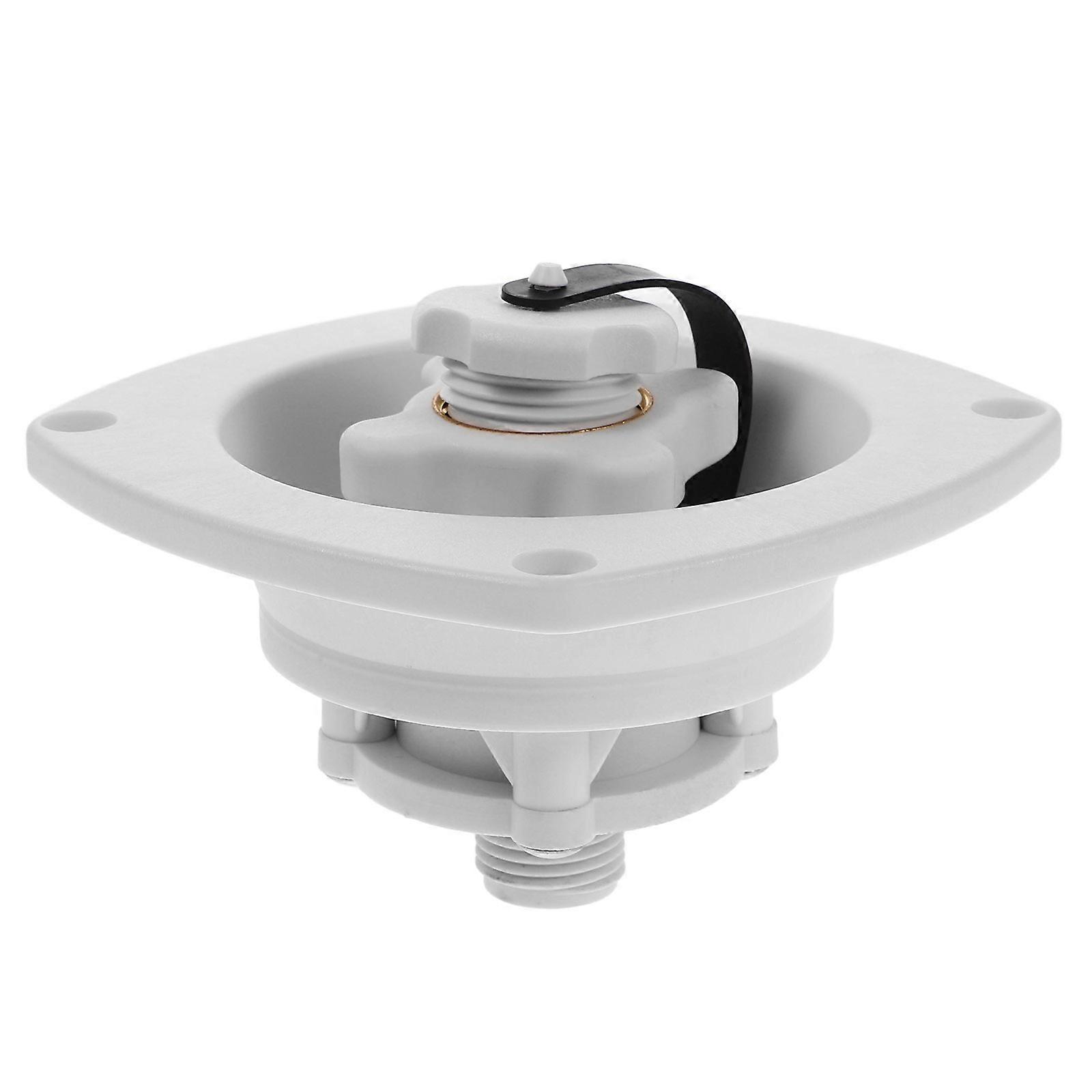 Rv Water Hose Connector with Replaceable Water Fill Inlet Cap 1 Set Rv Water Inlet Stopper Valve