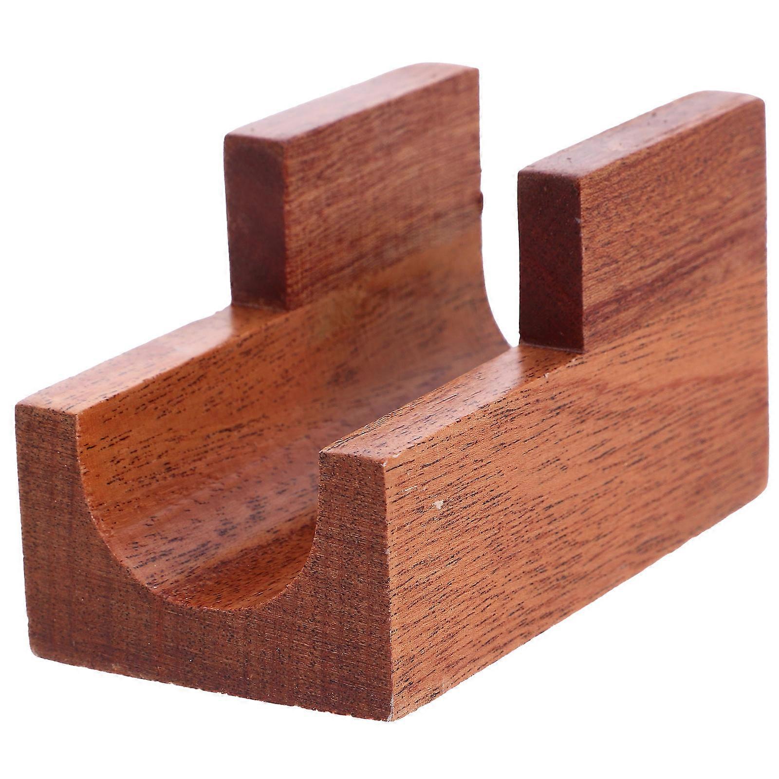 Taco Wooden Stand Sushi Rack Japanese Style Home Users Chocolate U-shaped Portable 1Pcs