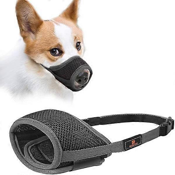 Chihuahua Muzzle, Dog Muzzle, Muzzle Made of Fabric with Adjustable Loop, Breathable, Prevents Biting
