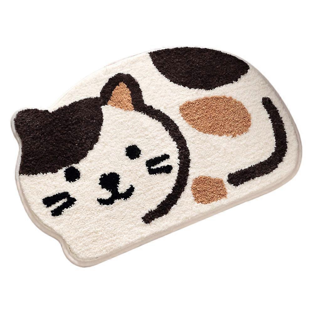 Cute Non-Slip Bathroom Mat For Living Room Decoration In 65x45CM Size 1Set