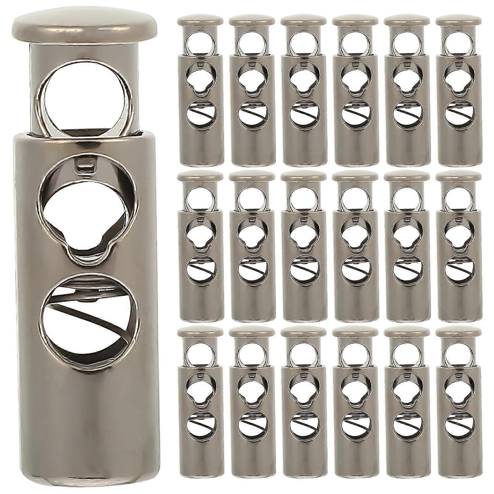 Durable 30Pack Spring Cord Stopper For DIY Projects Lightweight And Portable Suitable For Shoes And Mask Lanyards
