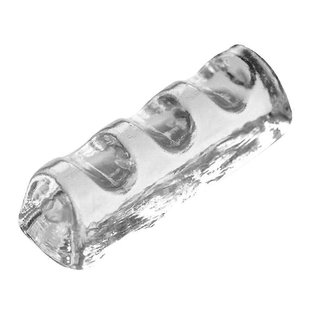 Exquisite Glass Chopstick Rest Holder for Tea Ceremony Decorative Chopstick Rest Holder Practical Tabletop Spoon Rest for Household Use