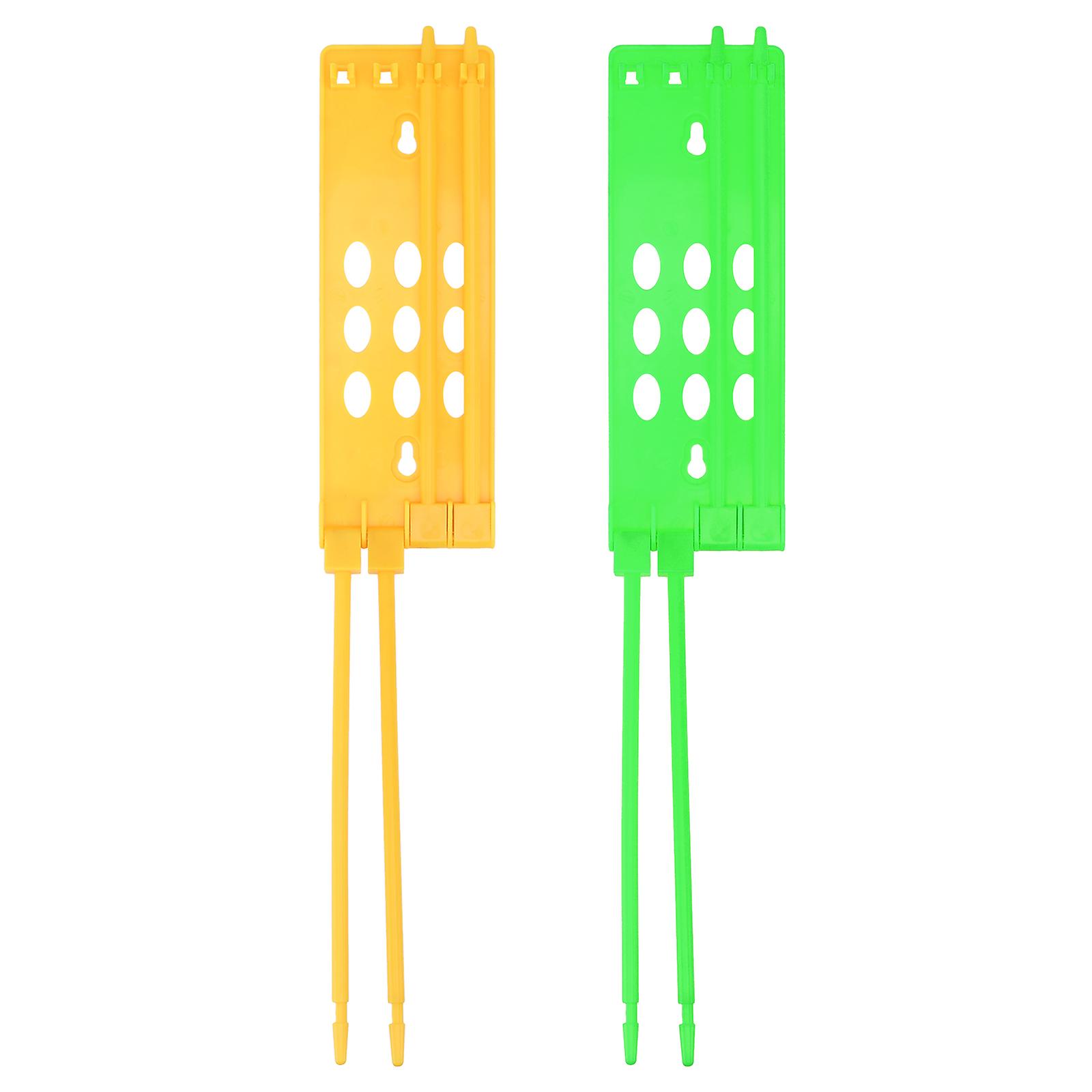 Pigeon Leg Band Holder Accessory For Breeding Operations Simple Rectangular Organizing 2Set