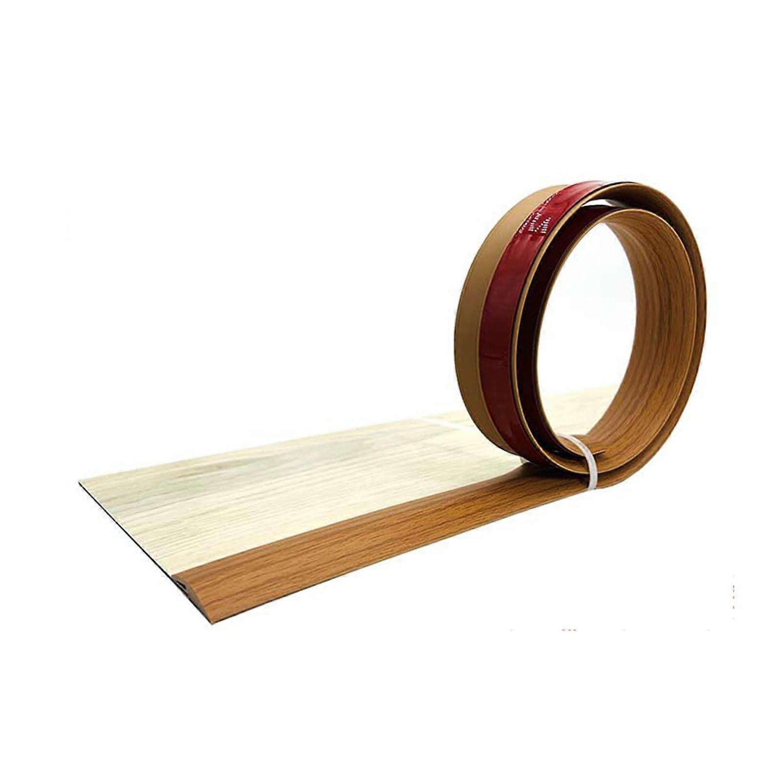 Transition strips for floors, edge strips made of PVC rubber, carpet edge strips, edge sealing strips, length 300cm (A).