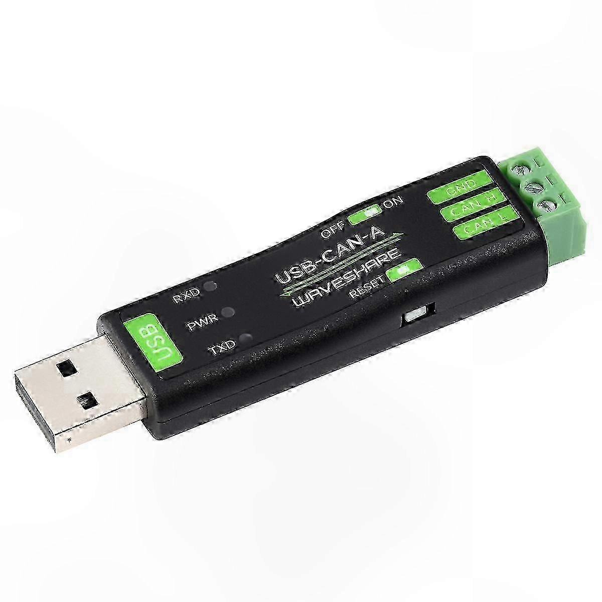 CAN Bus Adapter with USB Interface, STM32 Processor, Multi-Mode Operation, Cross-Platform Compatibility