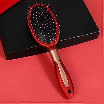 Draagbare geventileerde borstel antistatische kam nat droog haar kappers stylingtools