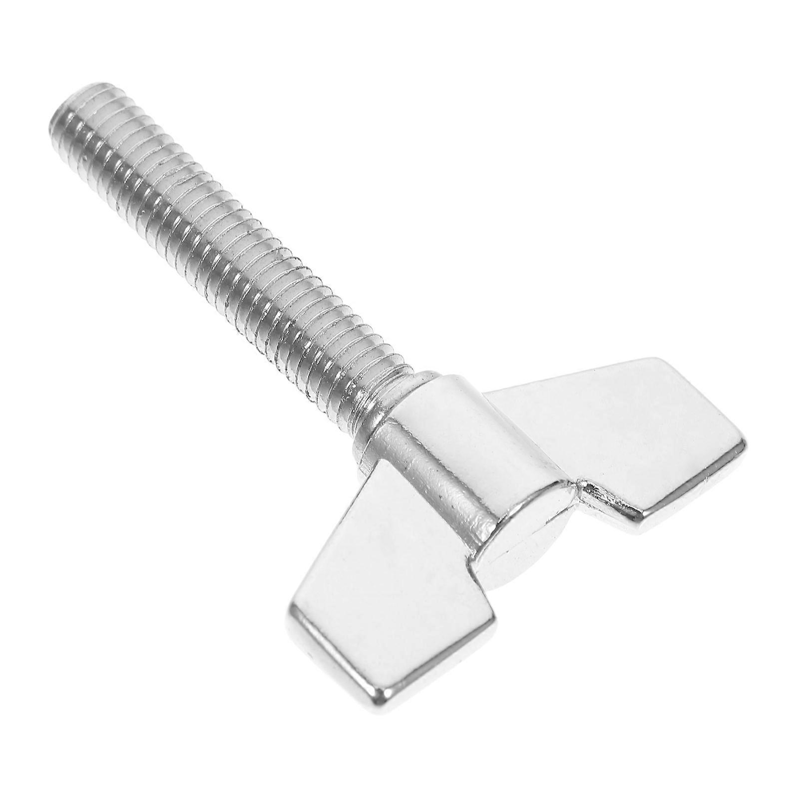Drum Wing Screw and Nut Set for Cymbal Stand Replacement 2pcs Drum Accessory