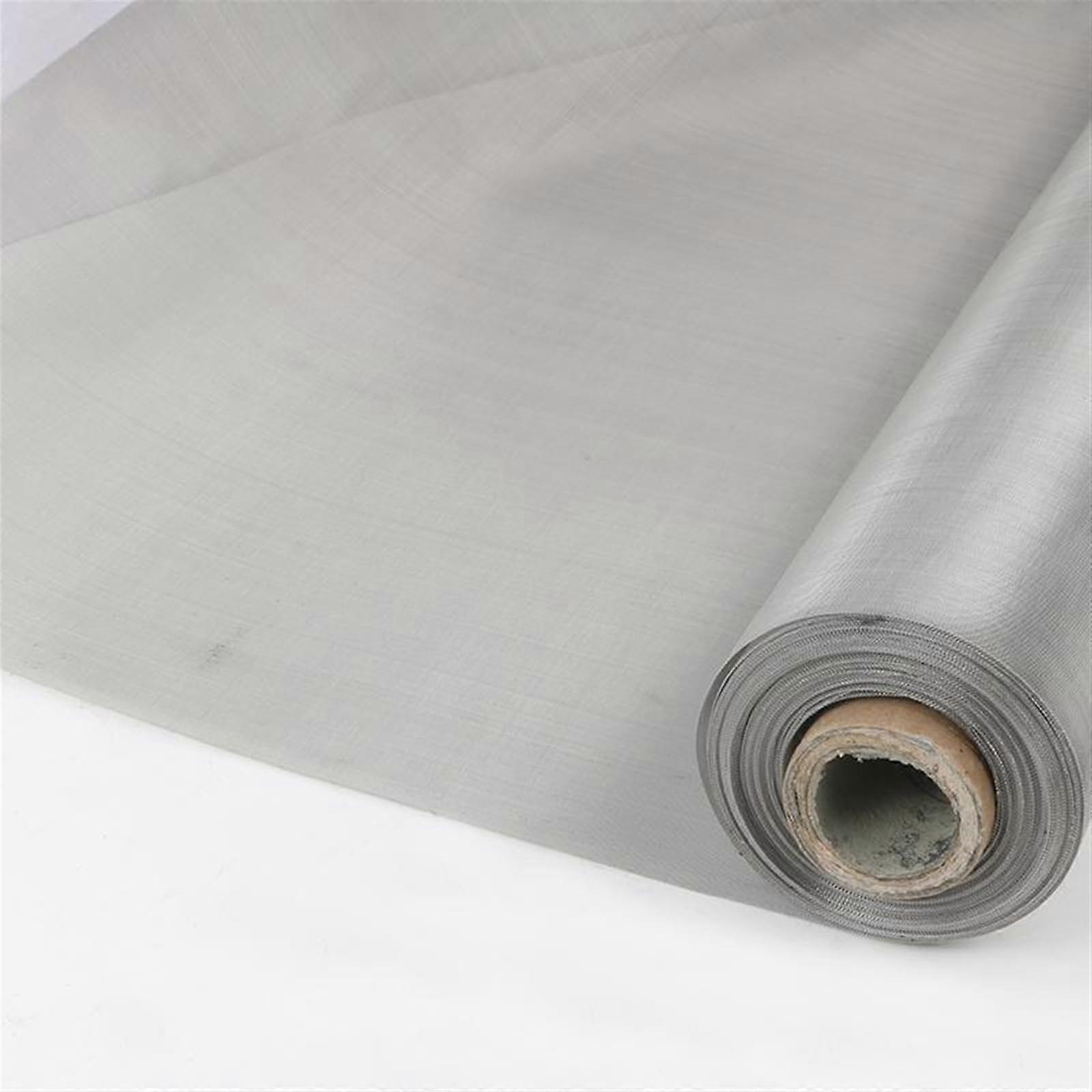 Roll of Metal Mesh Plates, 2 Pieces 40 Mesh Filter Stainless Steel Fine Mesh Filter WearResistant (3 x 3 Inches) 3*3 inch