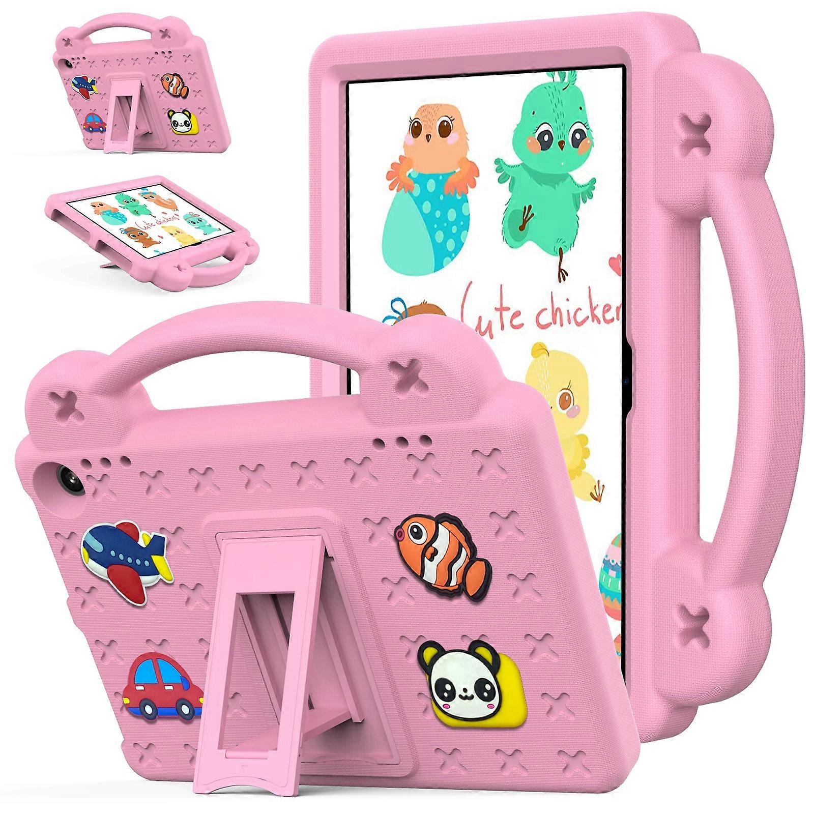 Handle Kickstand Children EVA Shockproof Tablet Case For Amazon Fire HD8 2024 / 2022 / HD8 Plus