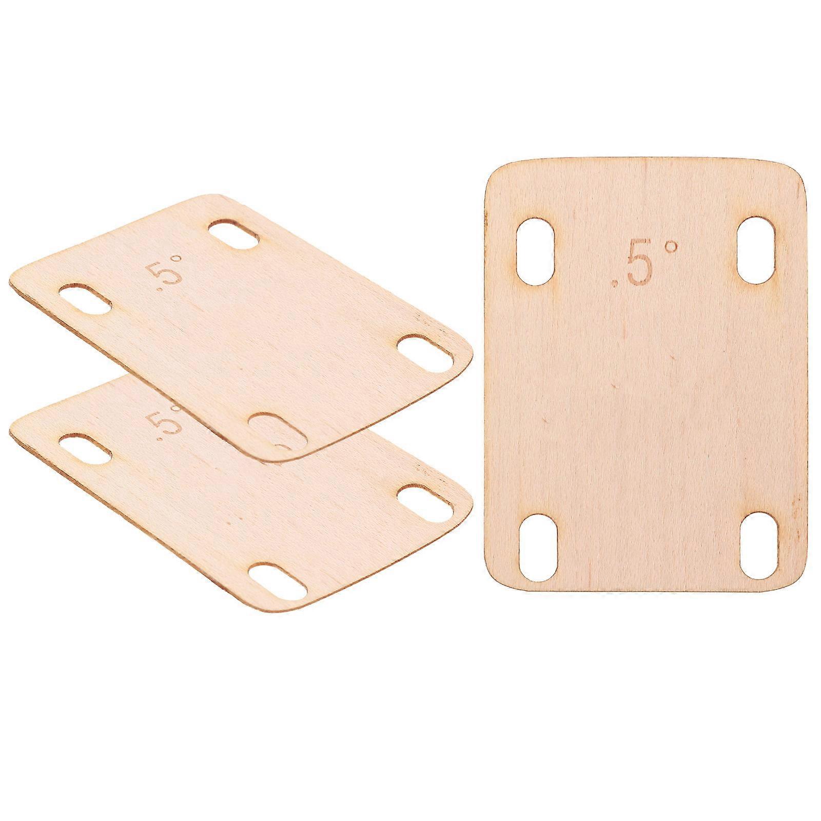 3pcs Guitar Neck Shims for Bass – Adjustable Plate for Enhanced Sound Quality, Easy Installation, Durable Replacement Accessory