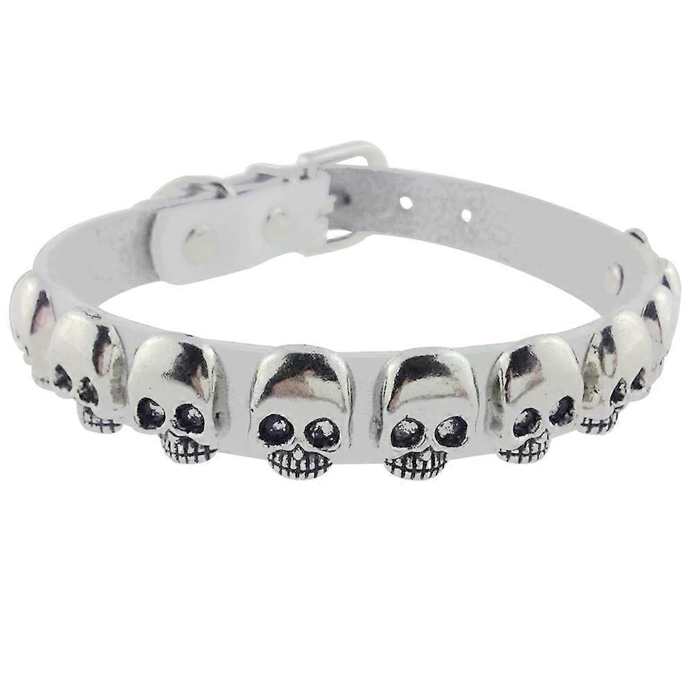 Guler reglabil pentru animale de companie alb pentru câini mici Halloween Style Bowknot Design 1 buc