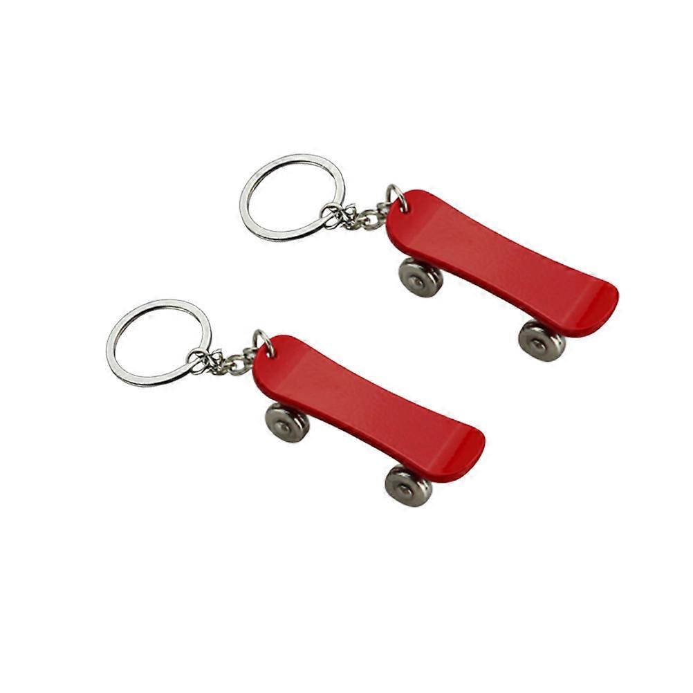 Decorative Skateboard Keychains, Versatile and Trendy for Cars or Backpacks