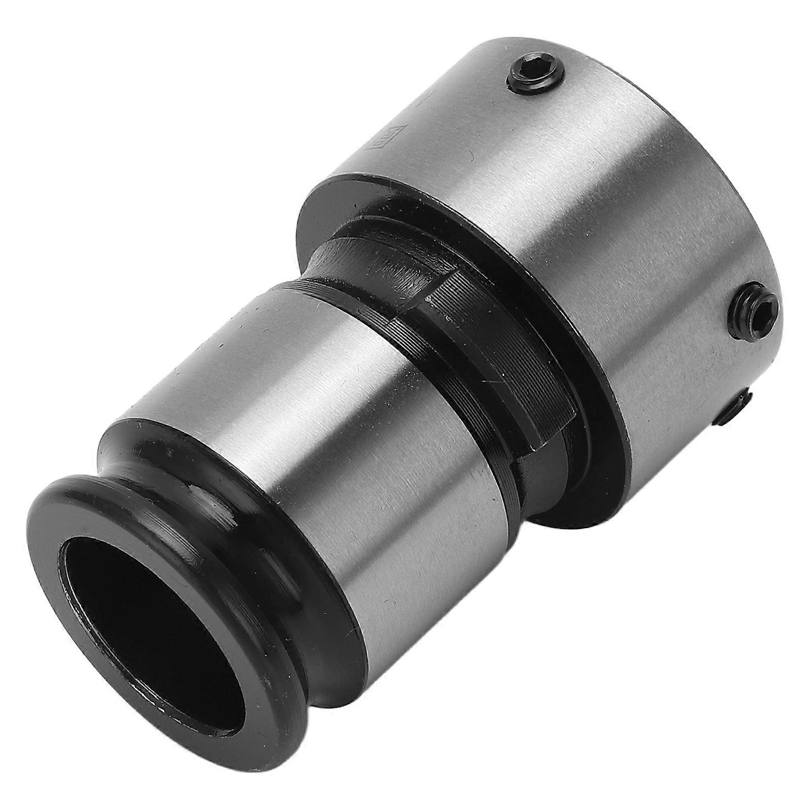 Round Die Chuck 31mm Outer Diameter Carbon Steel Firm Clamping Precise Lathe Tool Round Die Tapping Collet 