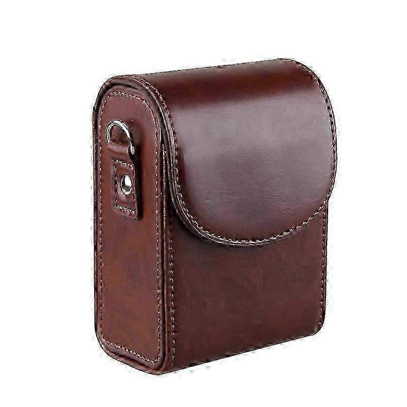 עור PU מצלמה תיקים עבור פנסוניק lumix dmc-LX15 LX10 LX9 TZ95 TZ90 TZ85 ZS80 ZS70 pu תיק כתףשוקולד SZRH A-GB