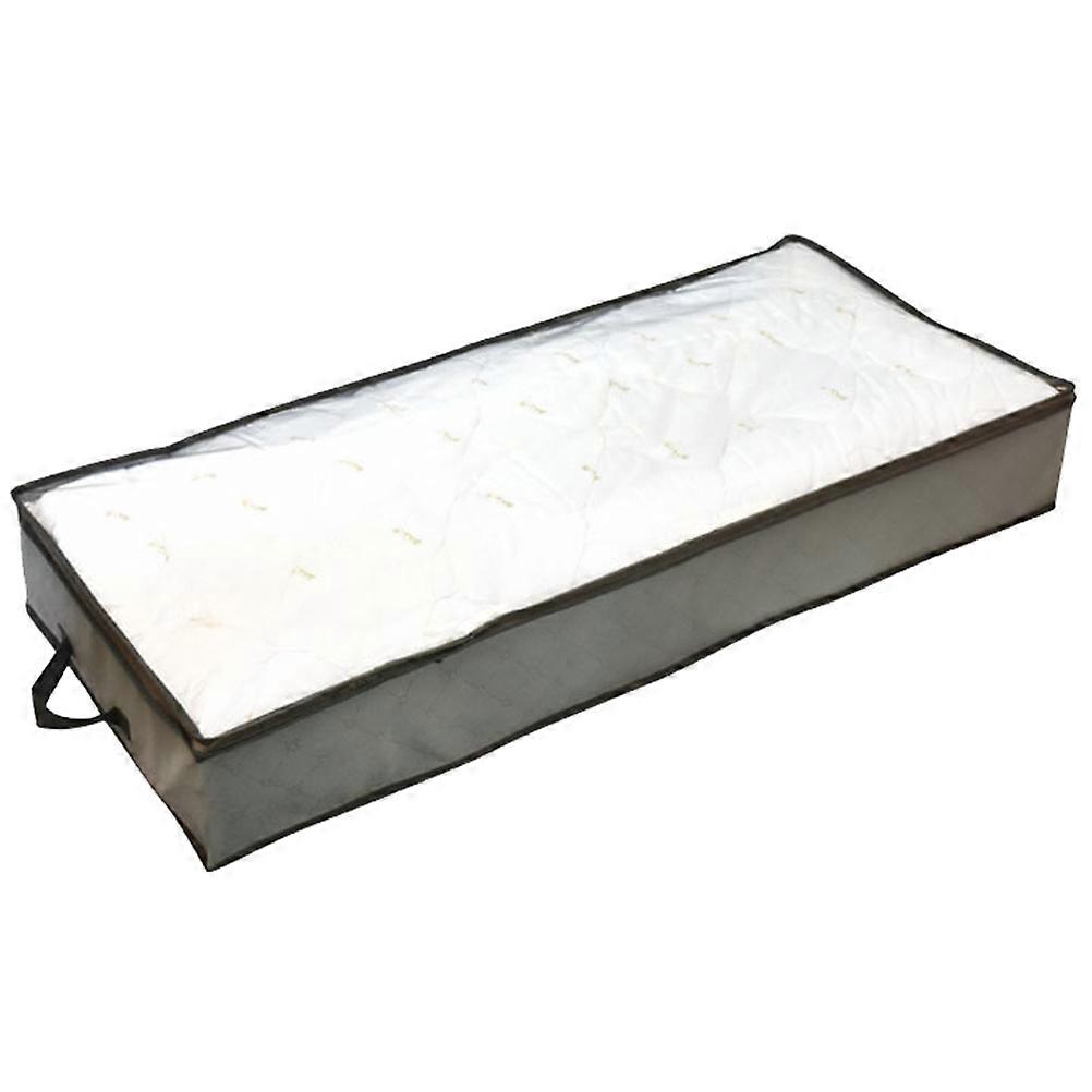 Foldable Non Woven Storage Box for Bedding, Clothes & Quilts – Under Bed Wardrobe Organizer