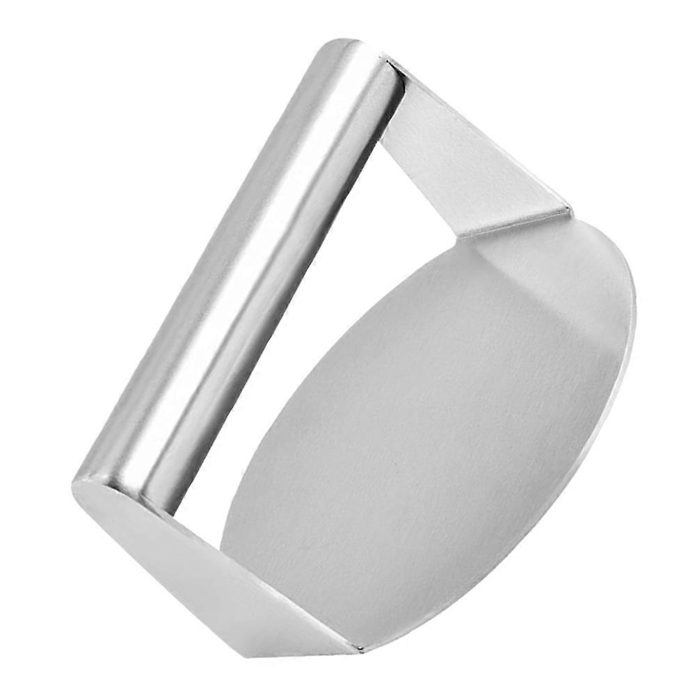 Stainless Steel Hamburger Press Maker For Kitchen Tool 14X14X7.5CM Grilling Function 1Pack