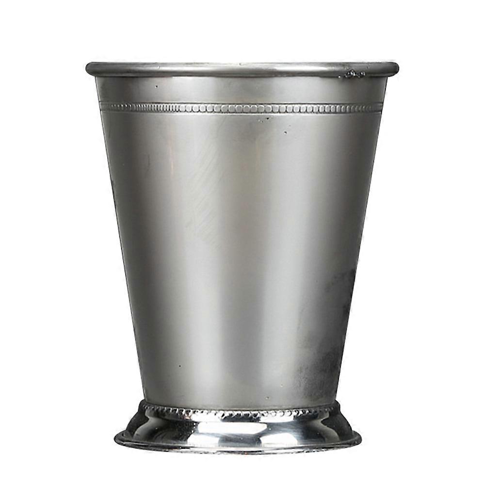Stainless Steel Cocktail Cup for Drinking Use Grey Color Wear Resistant 400ml