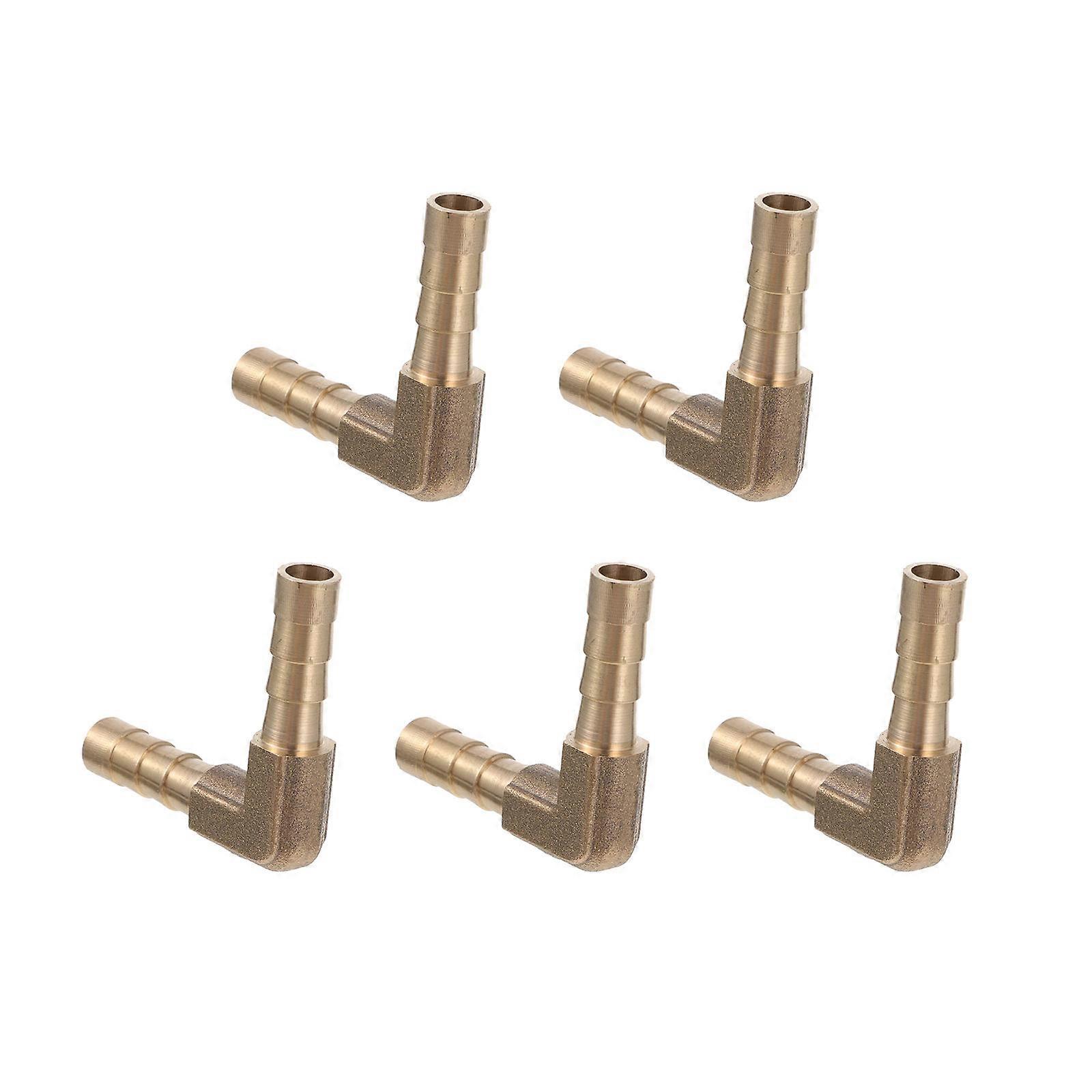 Brass Adapter for Pipe Use Golden Sturdy and Durable with Barbed Design for Easy Installation Widely Applicable