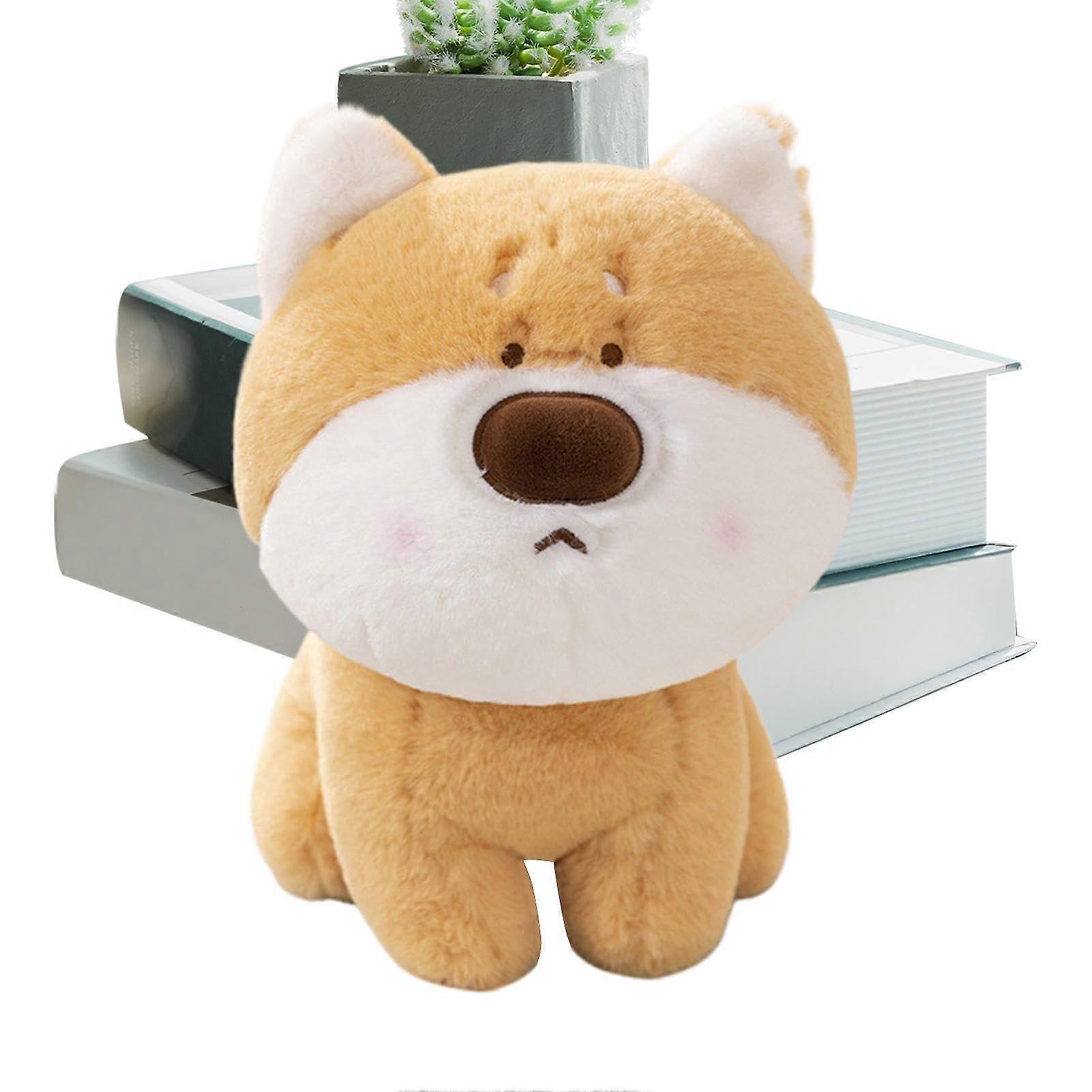 Cute plush toy for dogs, made of plush, cartoonstyle, portable, colorful, for cuddling, playing, and traveling.