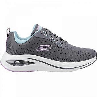 Women's Skechers Skech-Air Meta - Aired Out | Charcoal/Multi | Ladies Lace Up Trainers